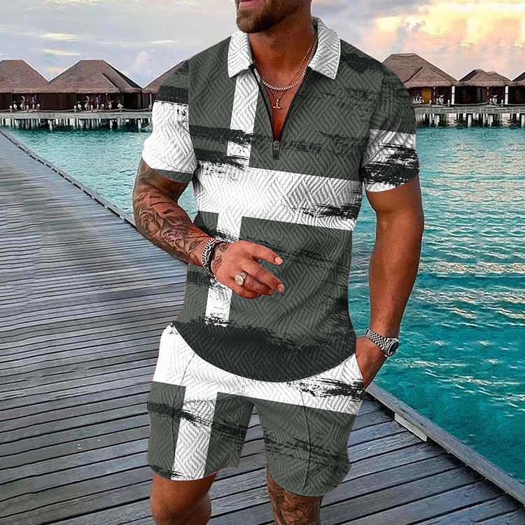 Maven Polo Shirt And Shorts Co-Ord - Image 3