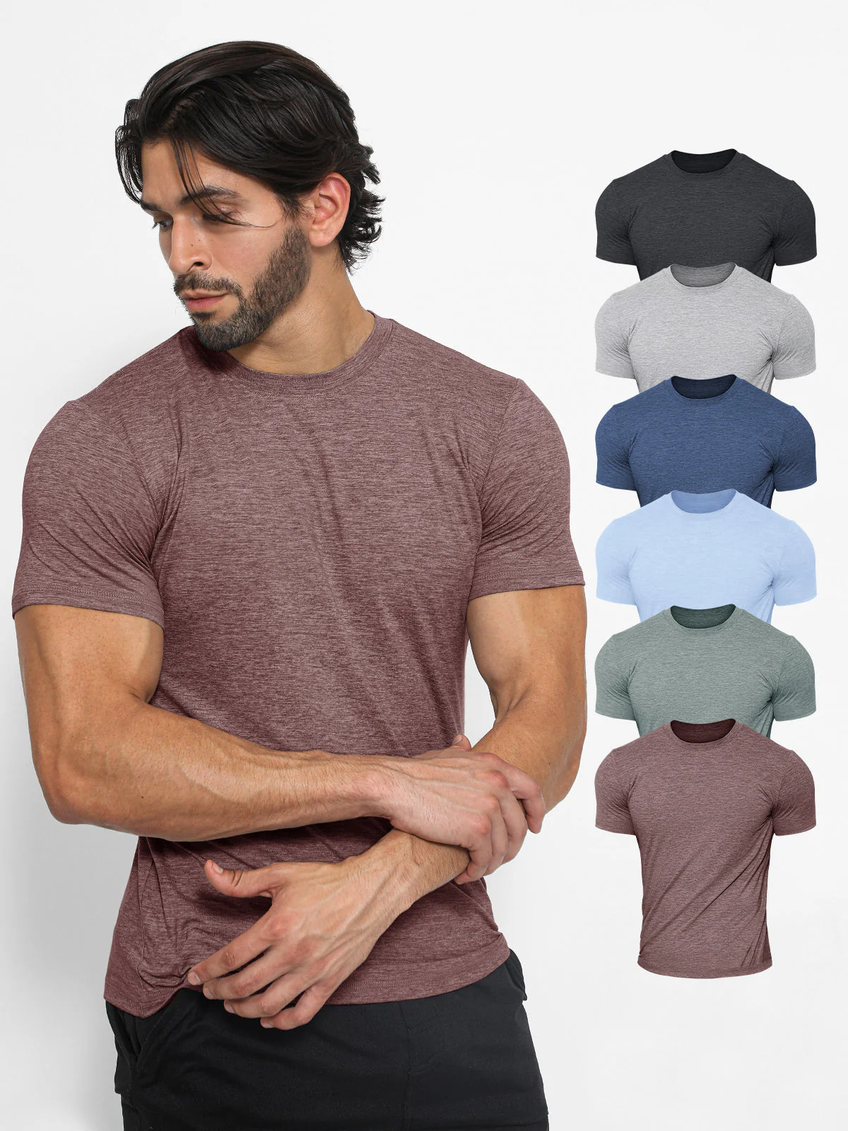 6-Pack Softest Performance Tee Short Sleeve - Image 19