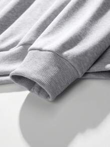 Cartoon & Slogan Graphic Hoodie - Image 15