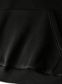 Cartoon & Slogan Graphic Hoodie - Image 5
