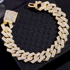 Iced Out Cuban Bust Down Bracelet - Image 4