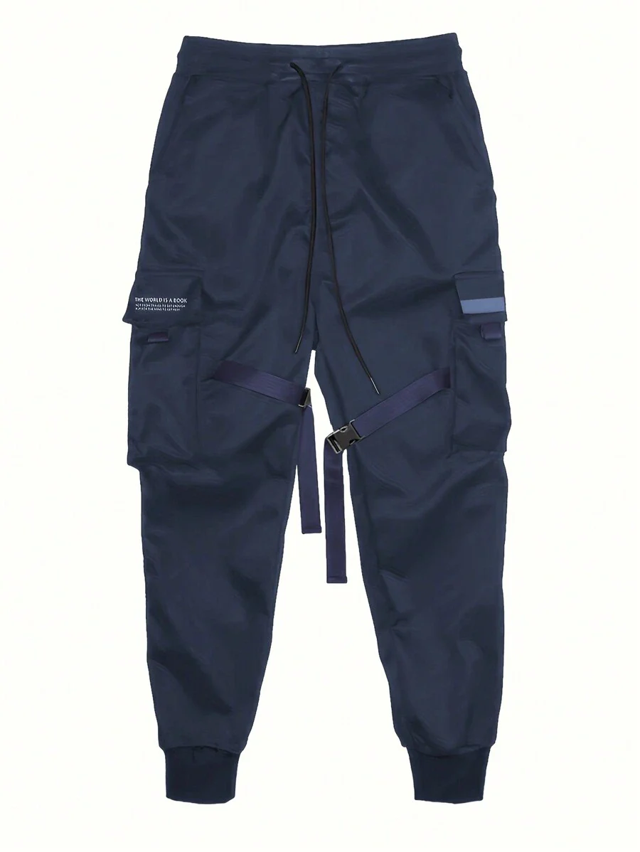 Plus 1pc Flap Pocket Cargo Pants - Image 10