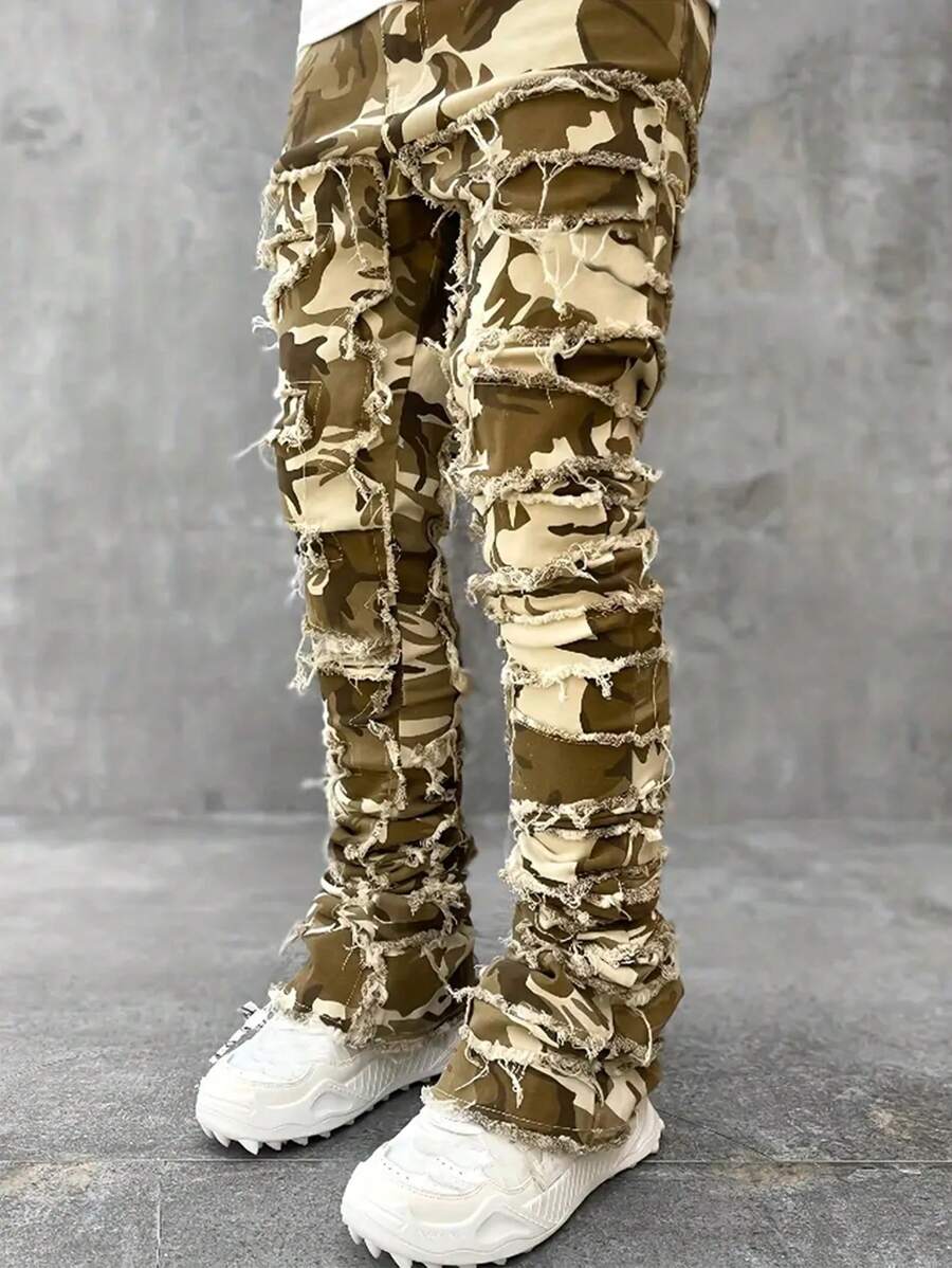 Ripped Frayed Jeans - Image 18