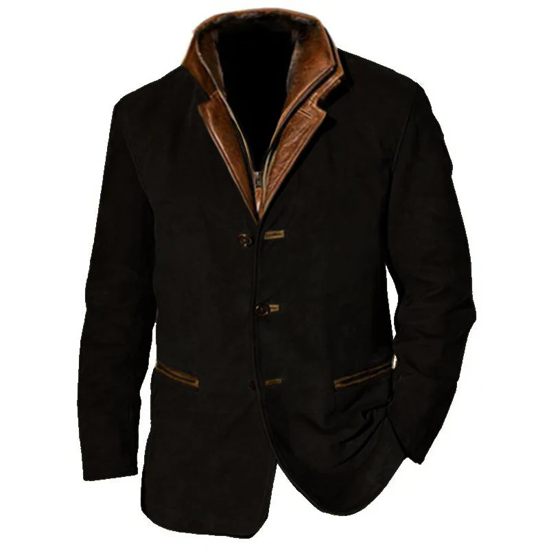 Autumn Vintage Buckskin Jacket - Image 5