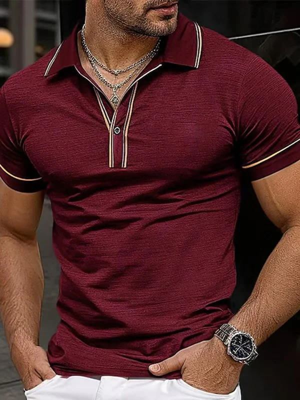 Casual Business Fashion Polo Shirts - Image 2
