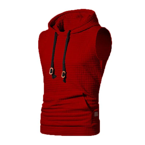 Casual Sports Hoodie Tank Top - Image 9