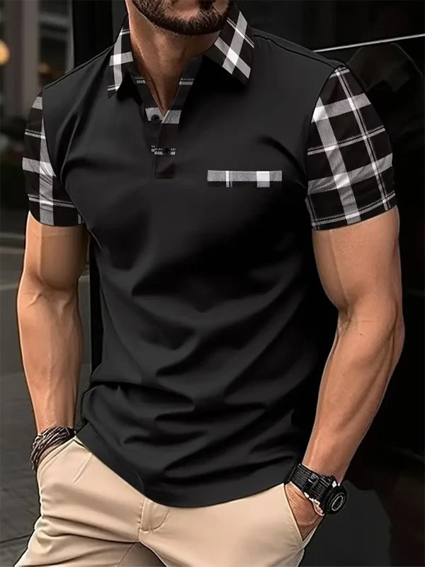 Fashionable And Versatile Business Casual Polo Shirt - Image 2