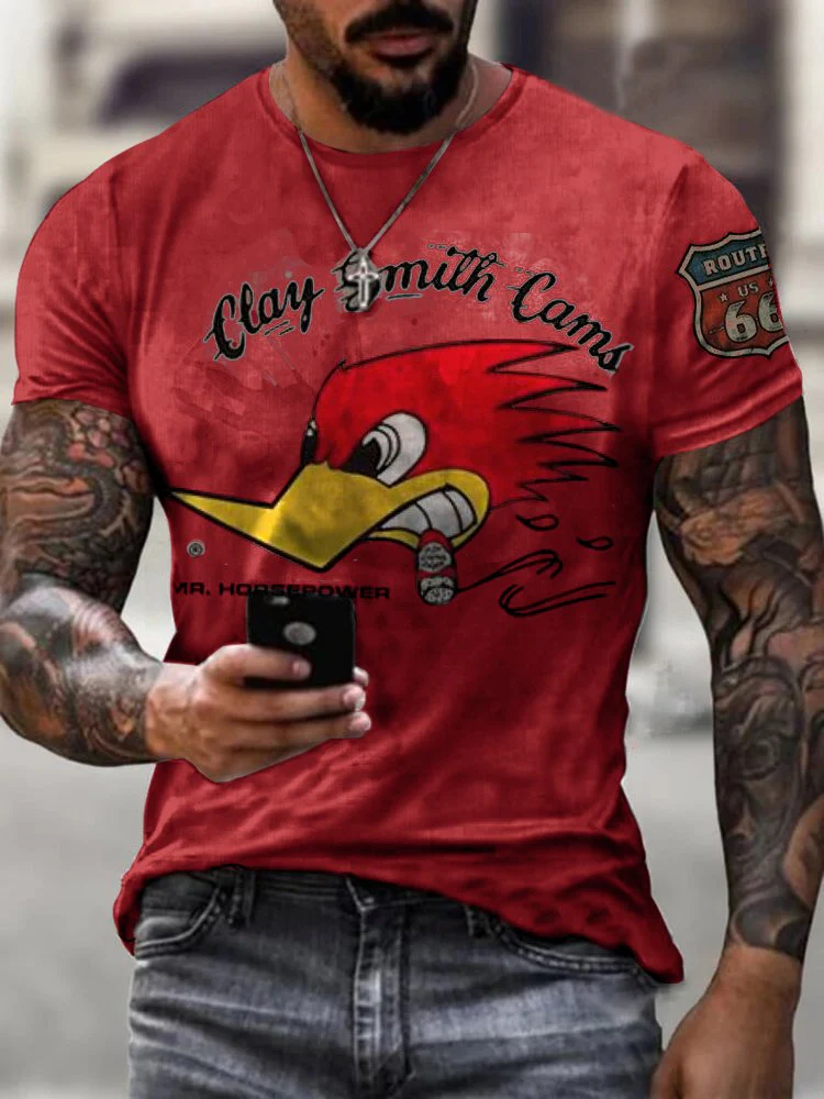 MrHorsepower Printed Fashion T-shirt - Image 6