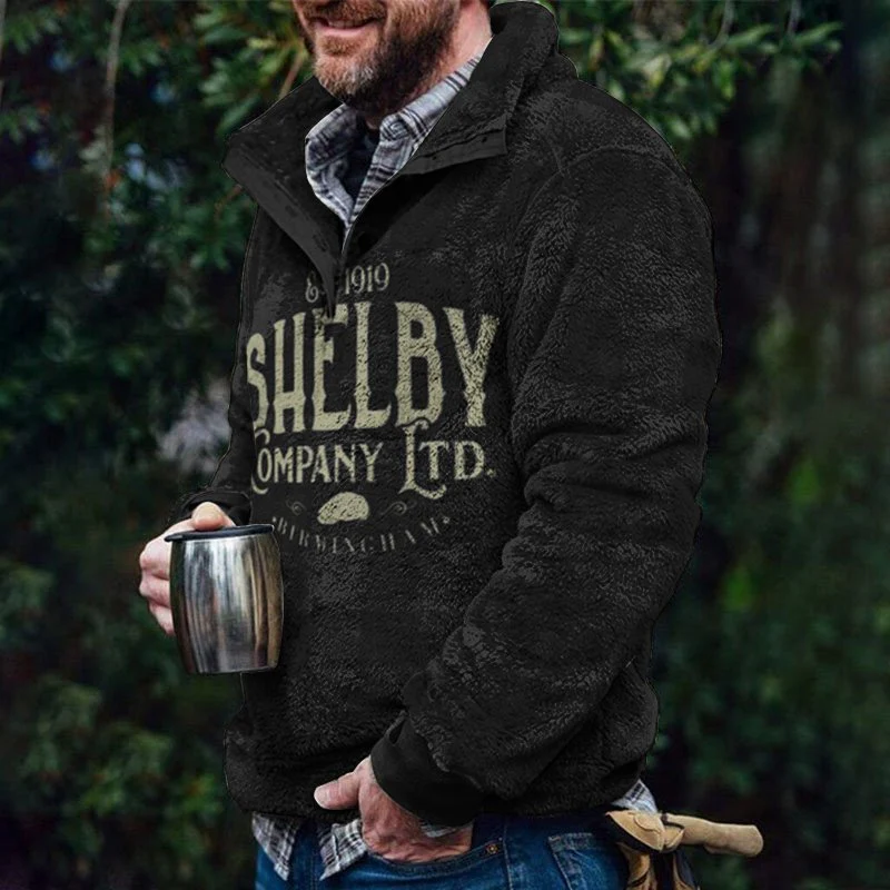 Retro Printed Pullover - Image 5