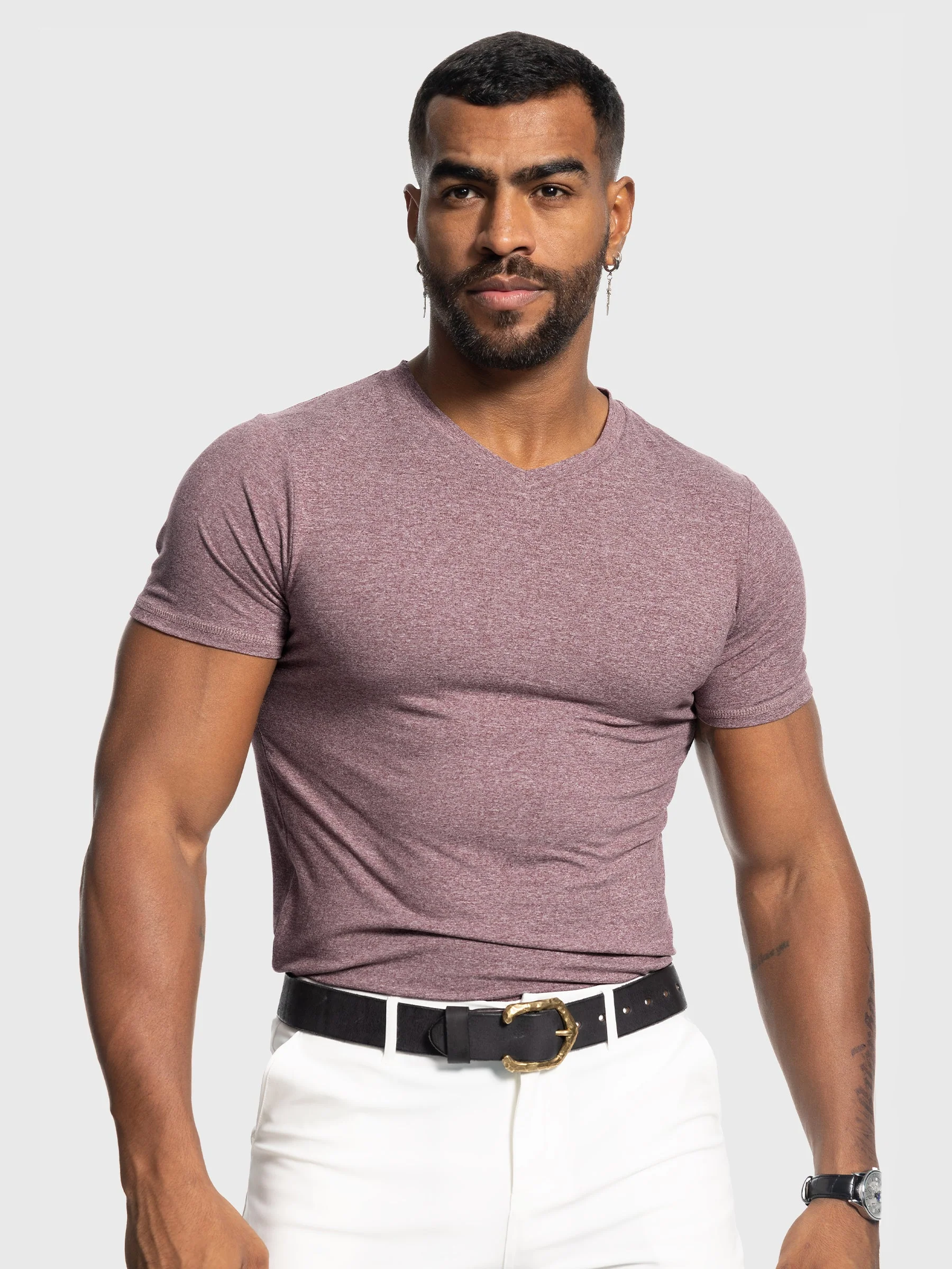 's Softest Performance Stretch V-neck Tee - Image 23