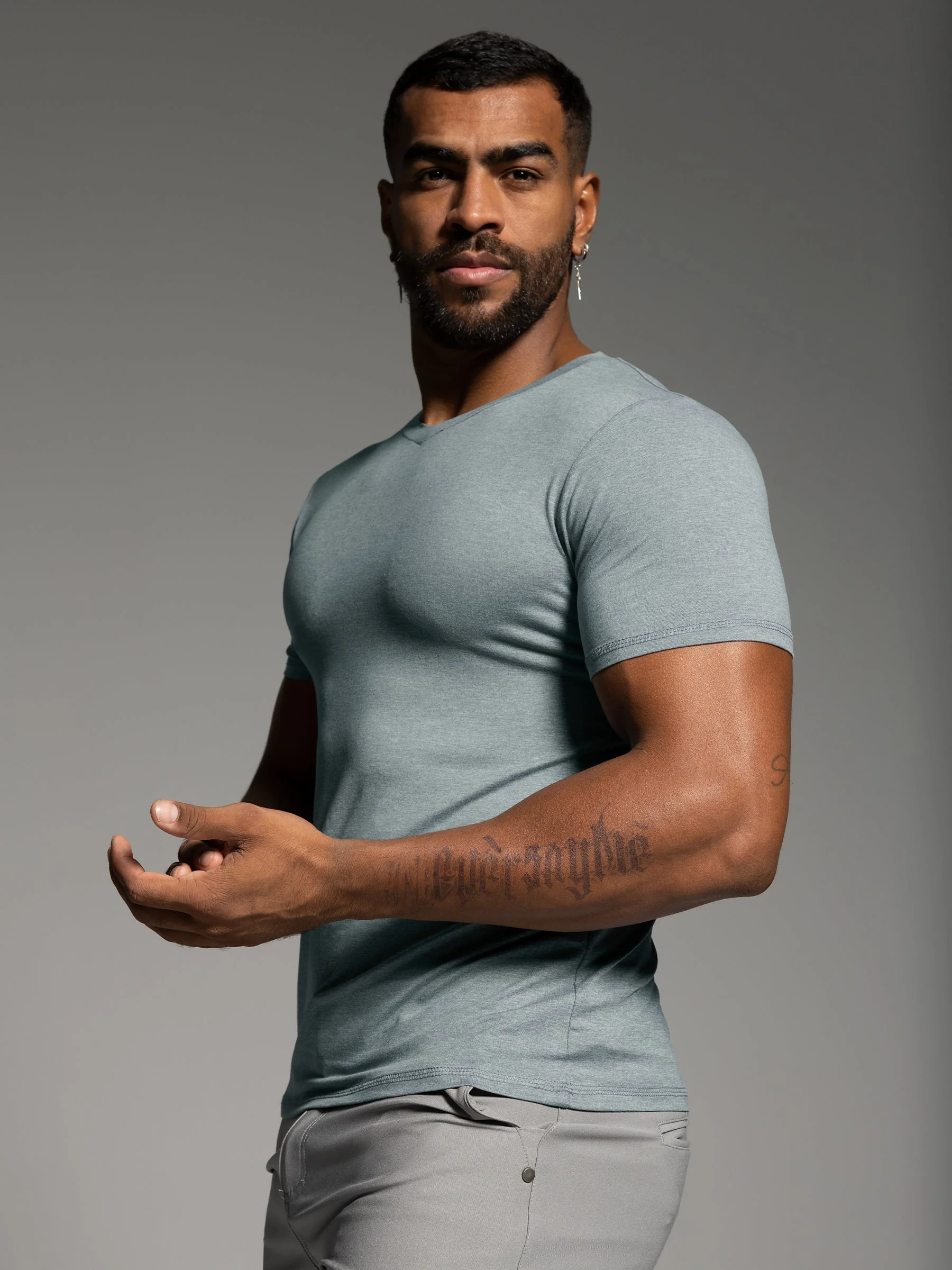 's Softest Performance Stretch V-neck Tee - Image 3