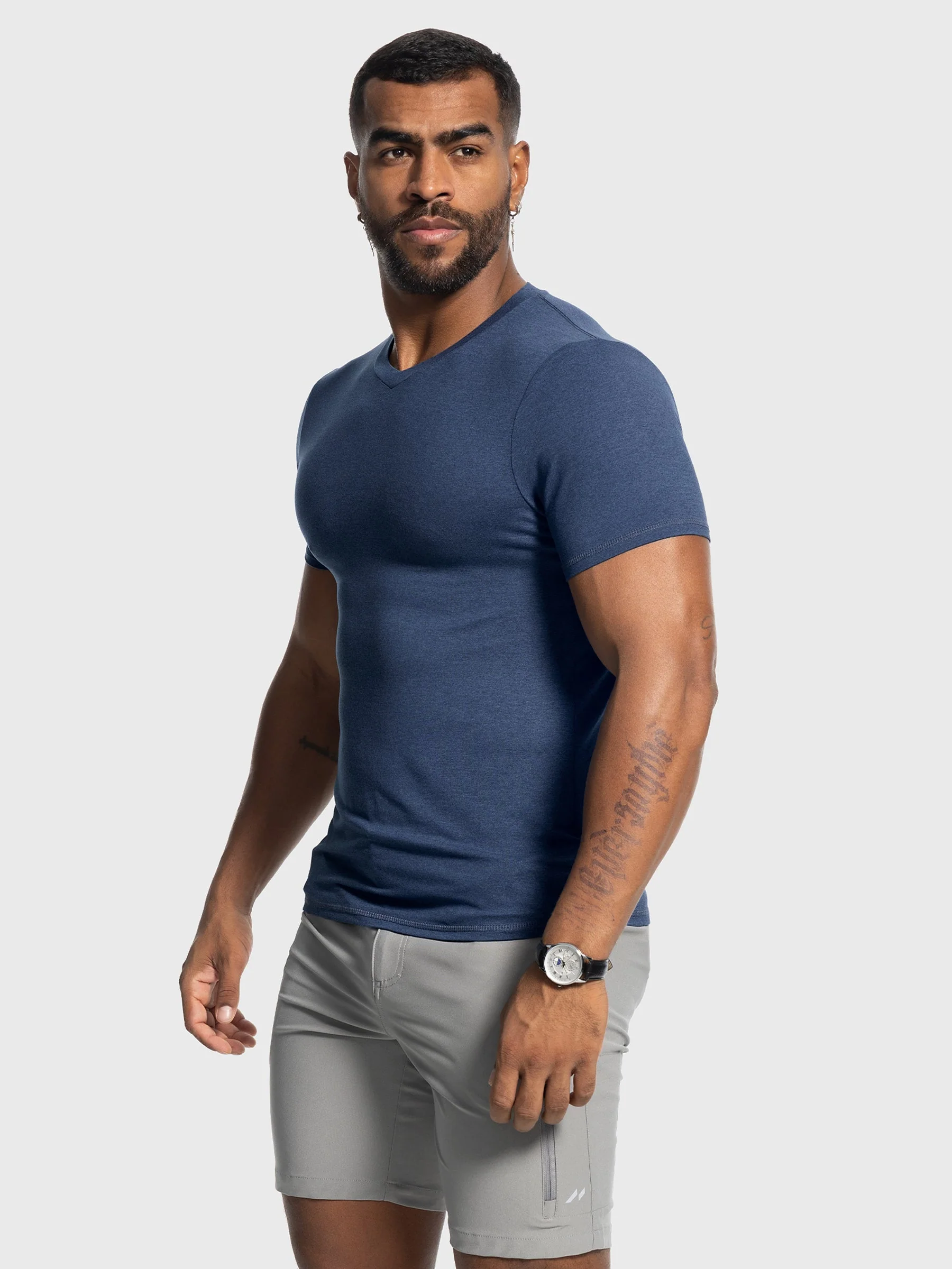 's Softest Performance Stretch V-neck Tee - Image 33
