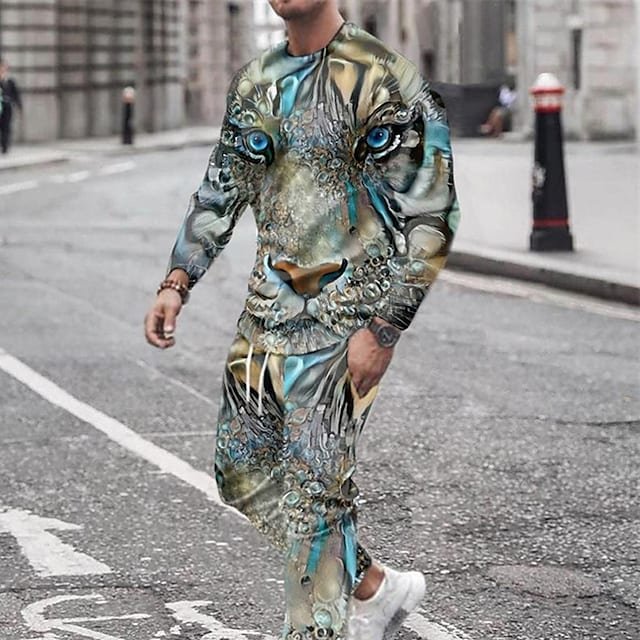 Blue Eyes Lion Tracksuit