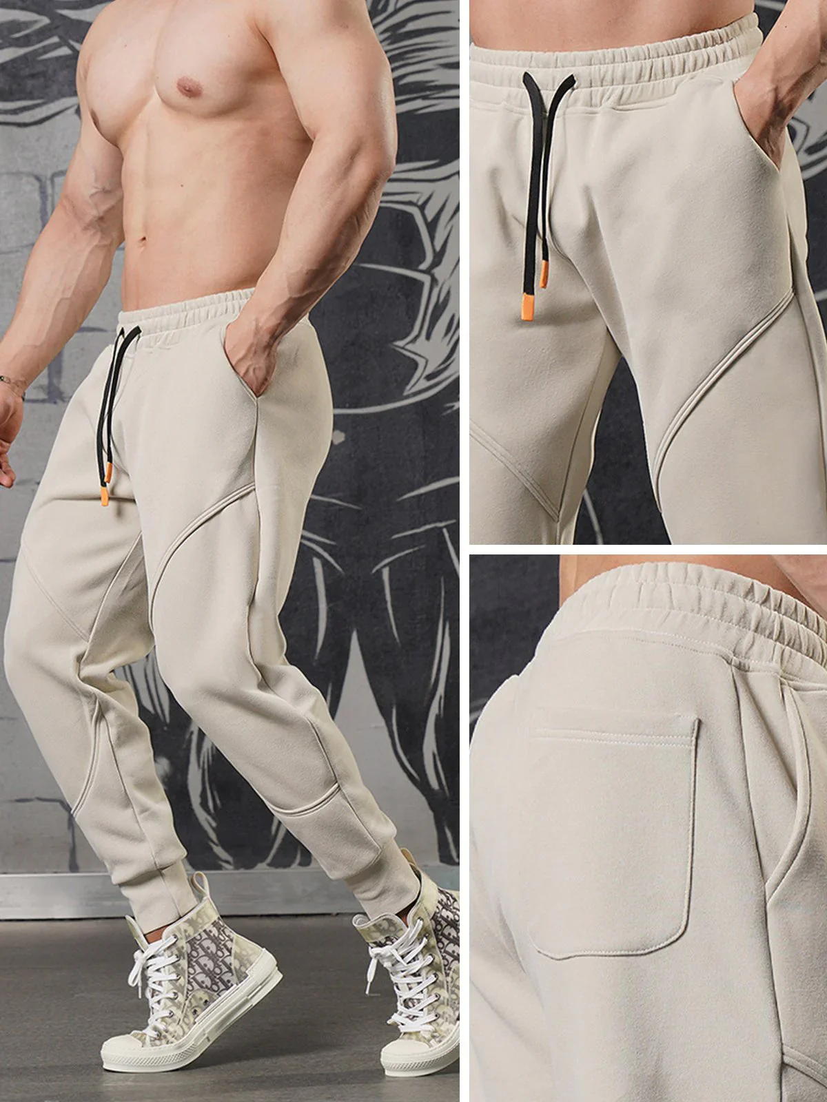 Motion Sweatpants Loose Fit Tapered Jogger - Image 21