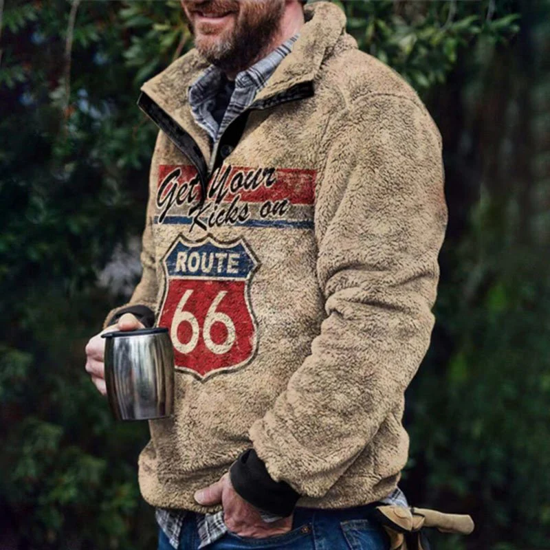 Motorcycle Casual Long-Sleeved Pullover - Image 3