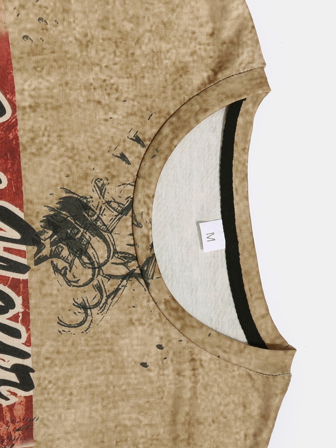 Motorcycle Print T-Shirt Route 66 - Image 11