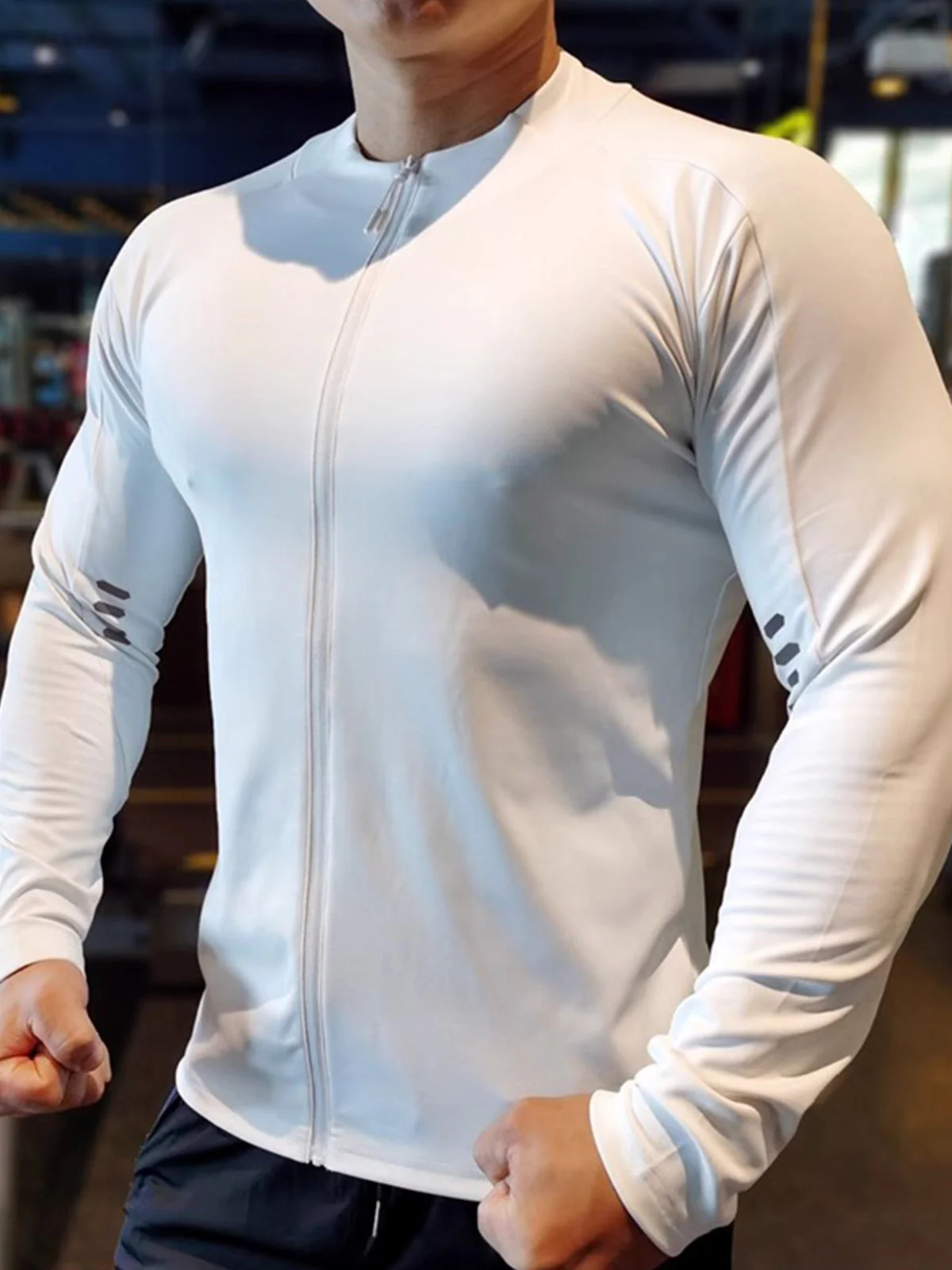 Evolution Workout Jacket Muscle Fit Gymwear - Image 6
