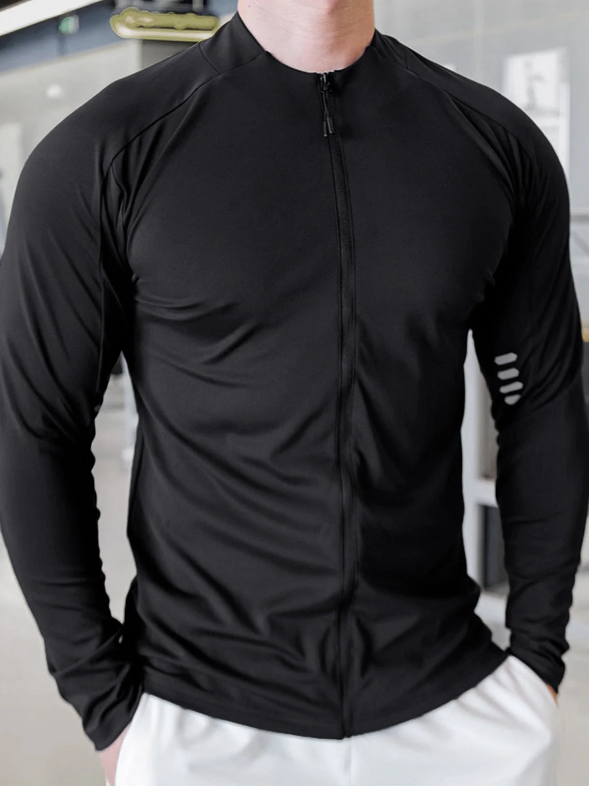 Evolution Workout Jacket Muscle Fit Gymwear - Image 8