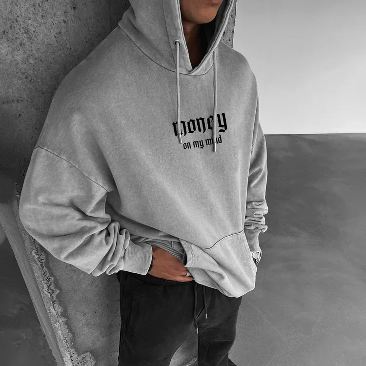 Oversize Money On My Mind Hoodie - Image 2