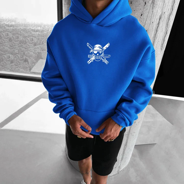 Oversize "One Piece" Print Hoodie - Image 2