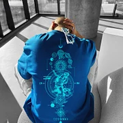 Oversize Sun Moon Stars Tee - Image 16