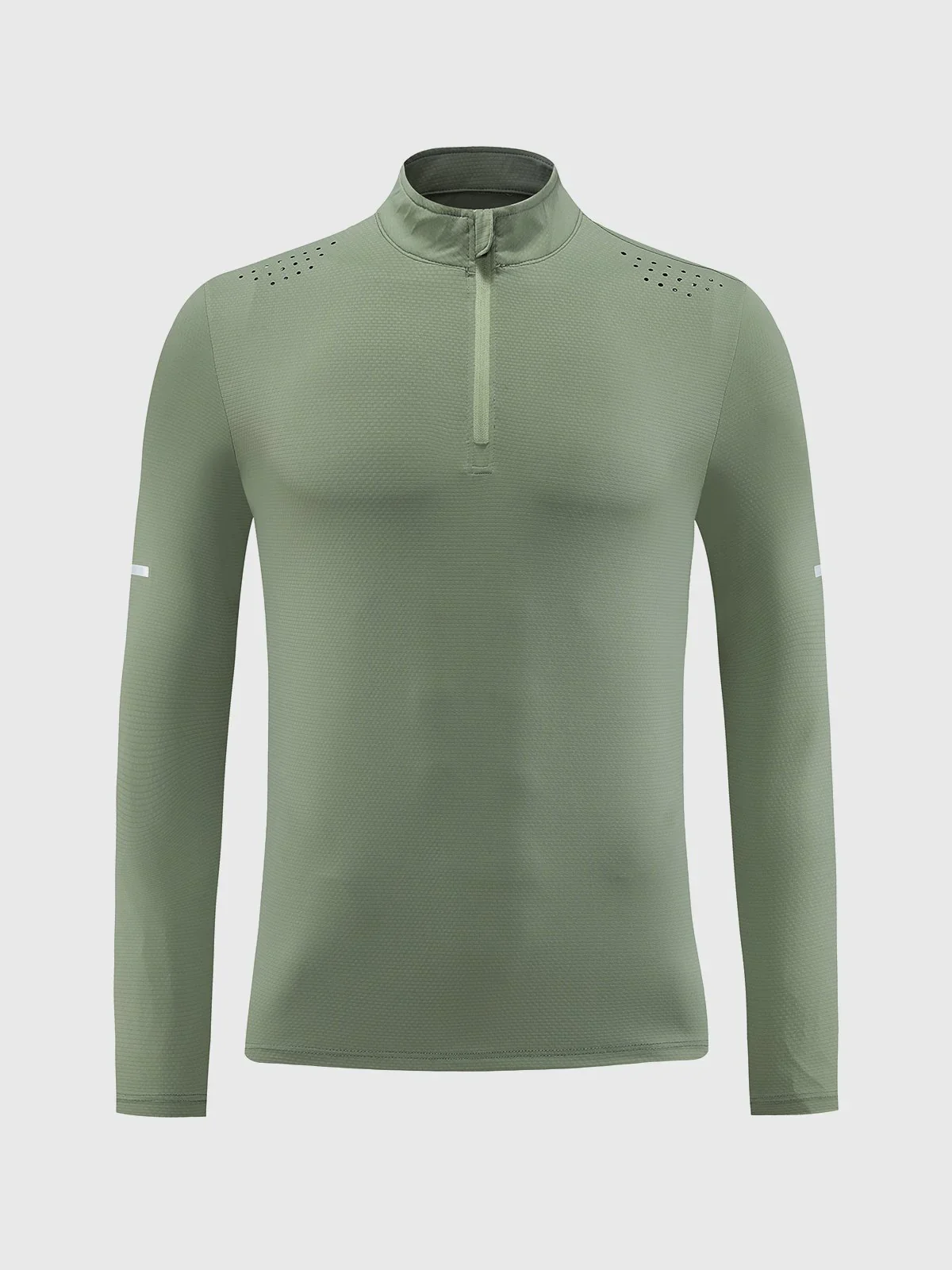 Performance 1/4 Zip Baselayer Ventilation T-shirt - Image 3