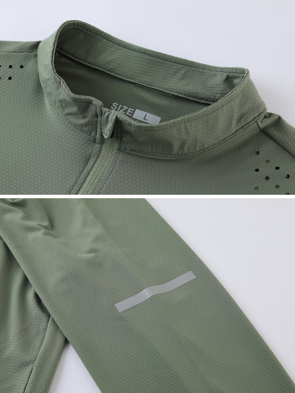 Performance 1/4 Zip Baselayer Ventilation T-shirt - Image 4