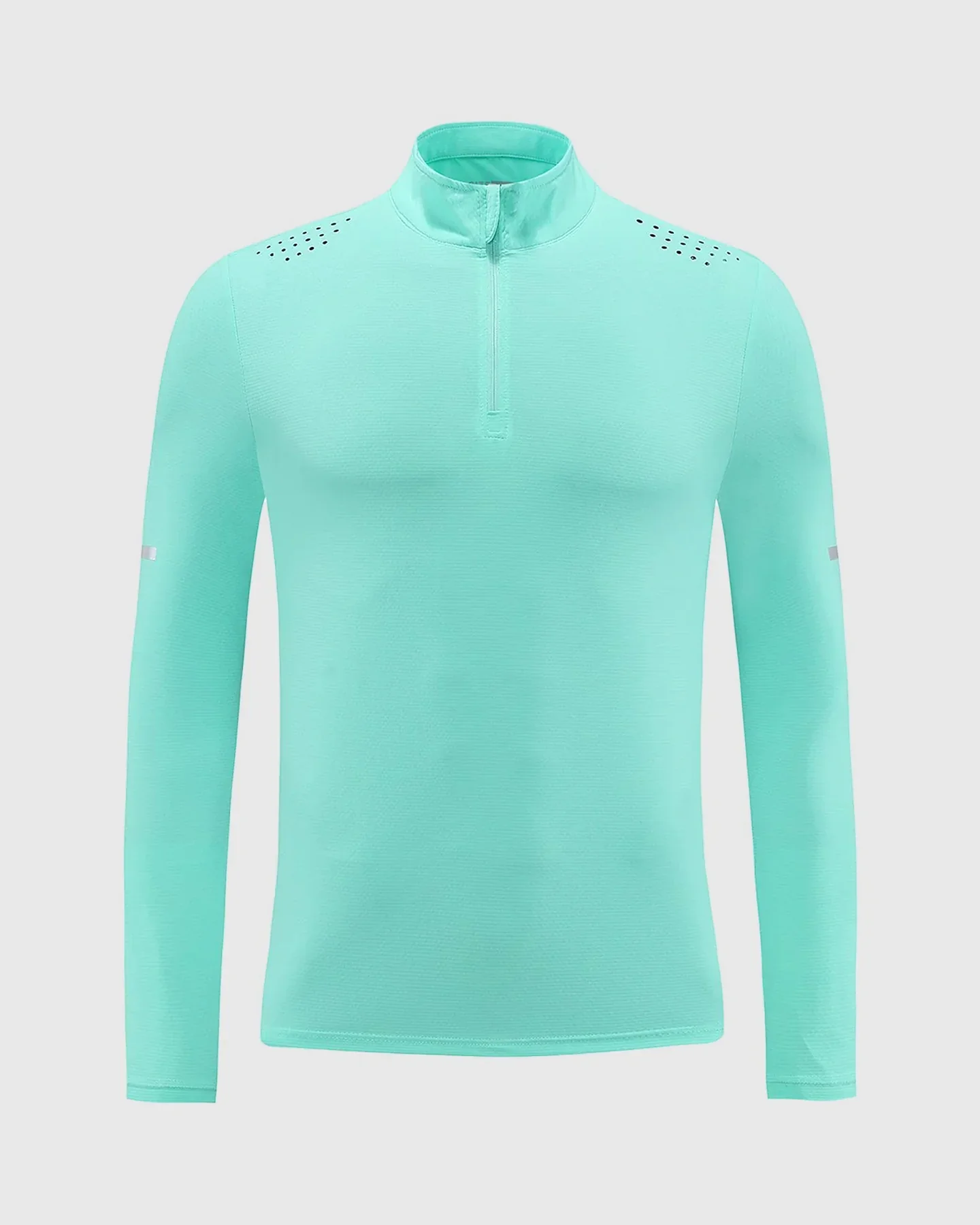 Performance 1/4 Zip Baselayer Ventilation T-shirt - Image 8