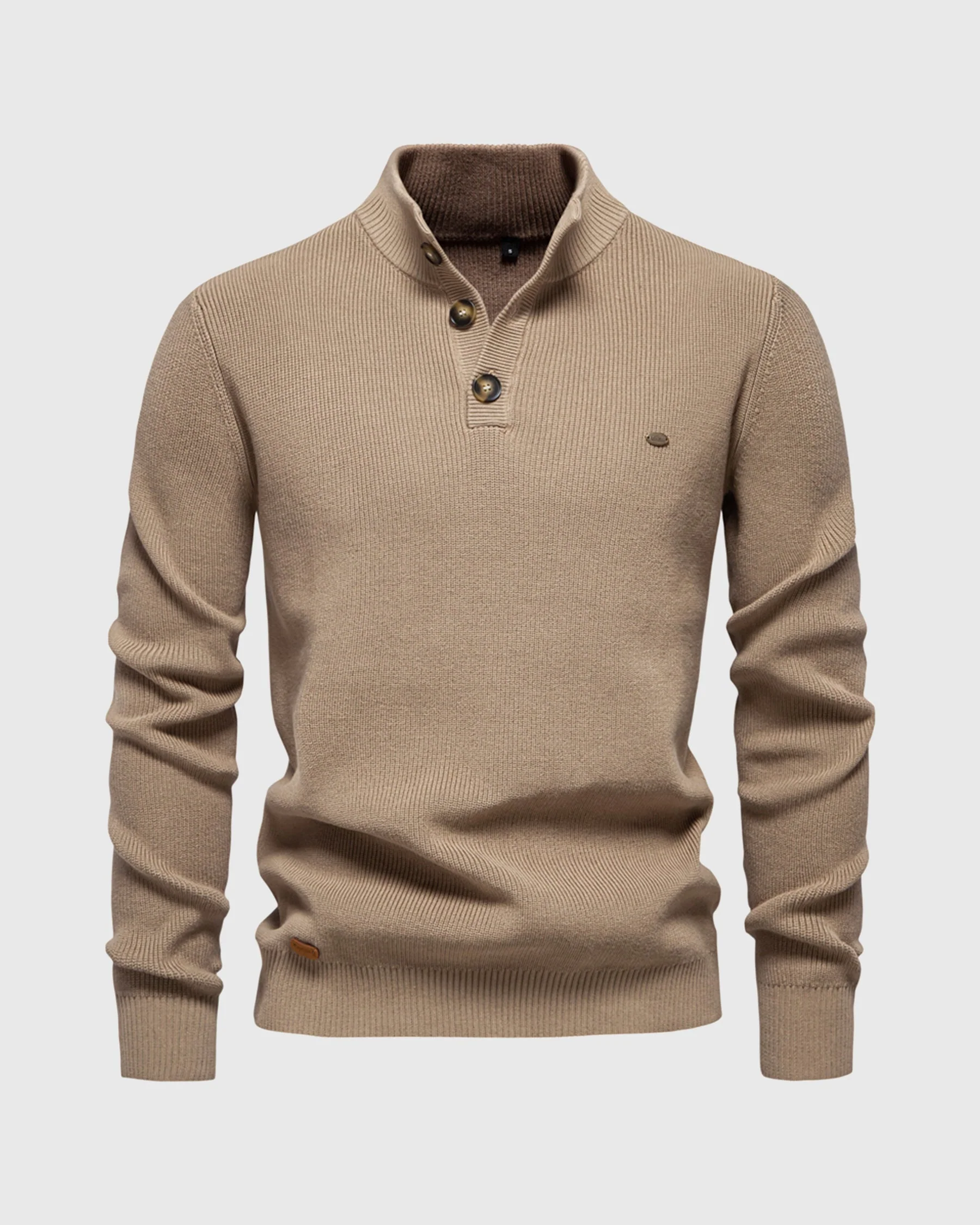 Premium Stand-Collar Sweater - Image 24