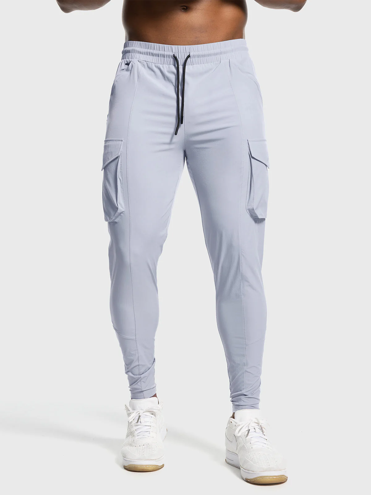 Quick Dry Gym Cargo Zip Jogger - Image 34