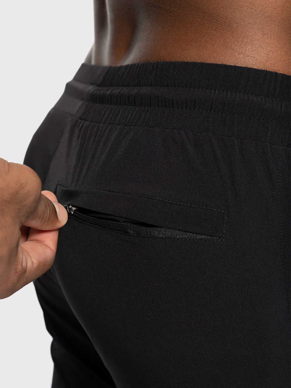 Quick Dry Gym Cargo Zip Jogger - Image 6