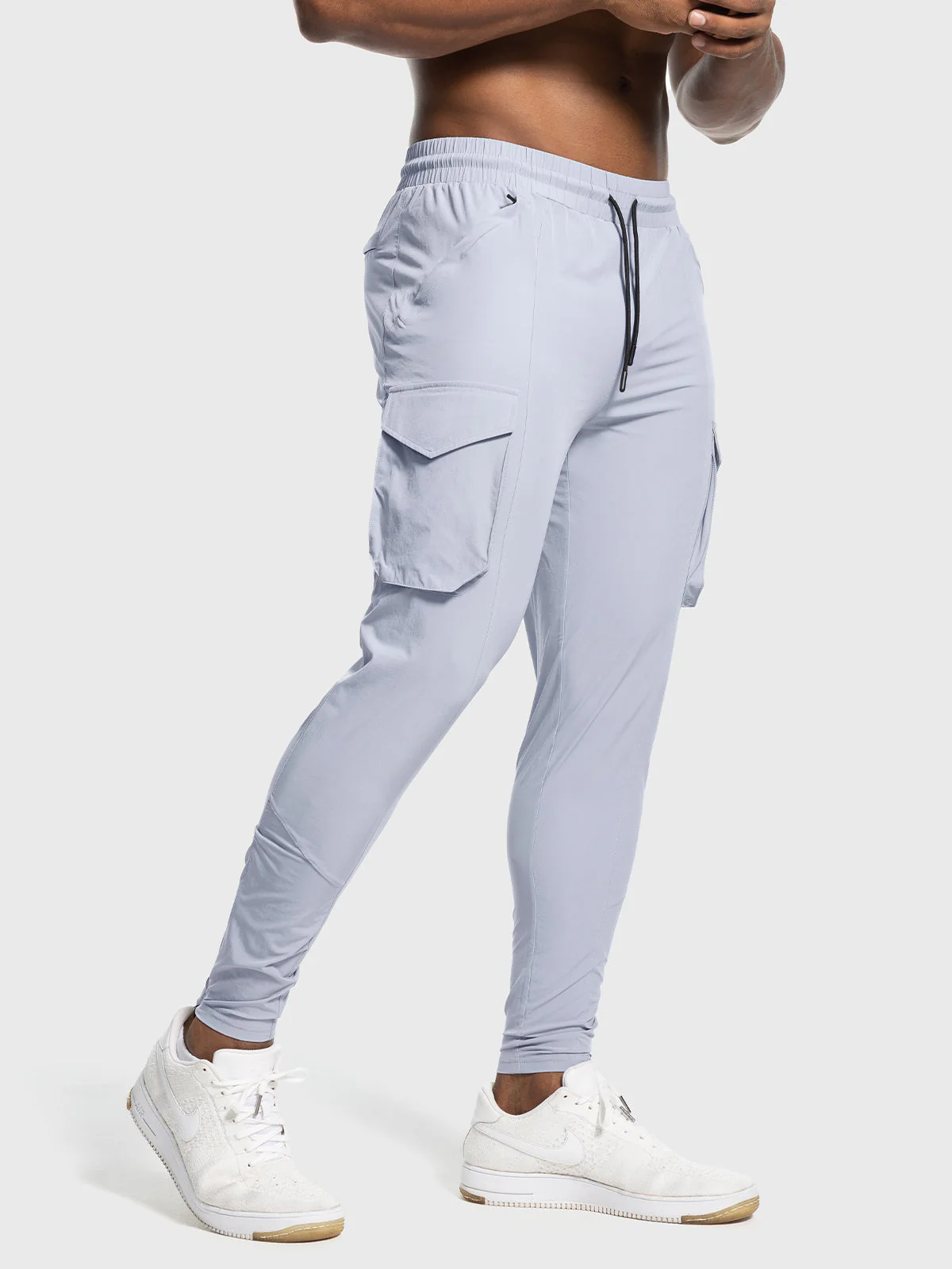 Quick Dry Gym Cargo Zip Tech Jogger - Image 12