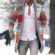 Rainbow Mid-Length Coat - Image 2