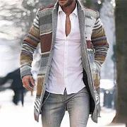 Rainbow Mid-Length Coat - Image 5