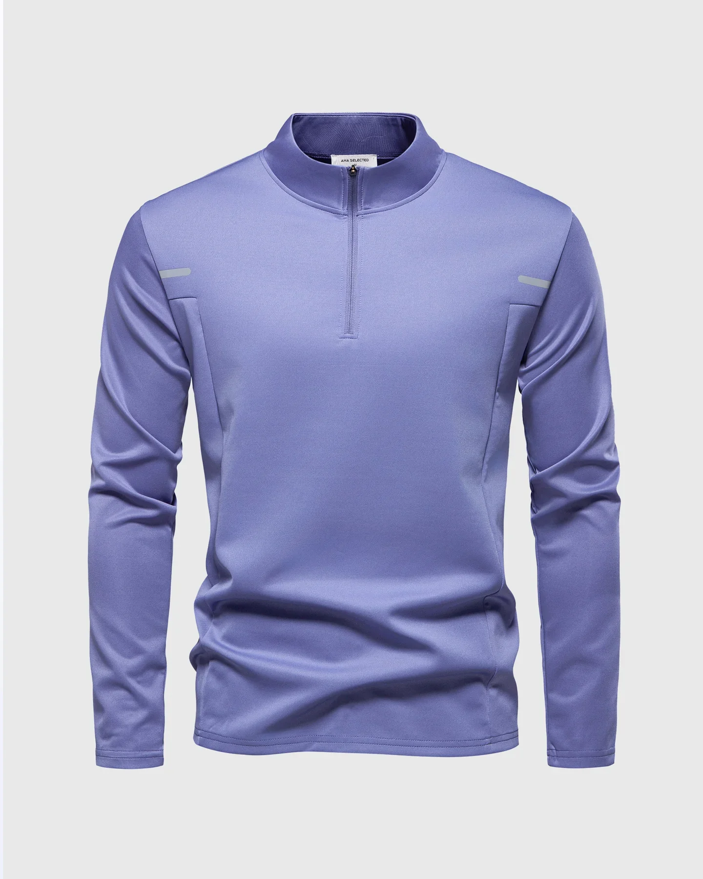 Reflective Performance Quarter-Zip Long Sleeve Shirts - Image 13