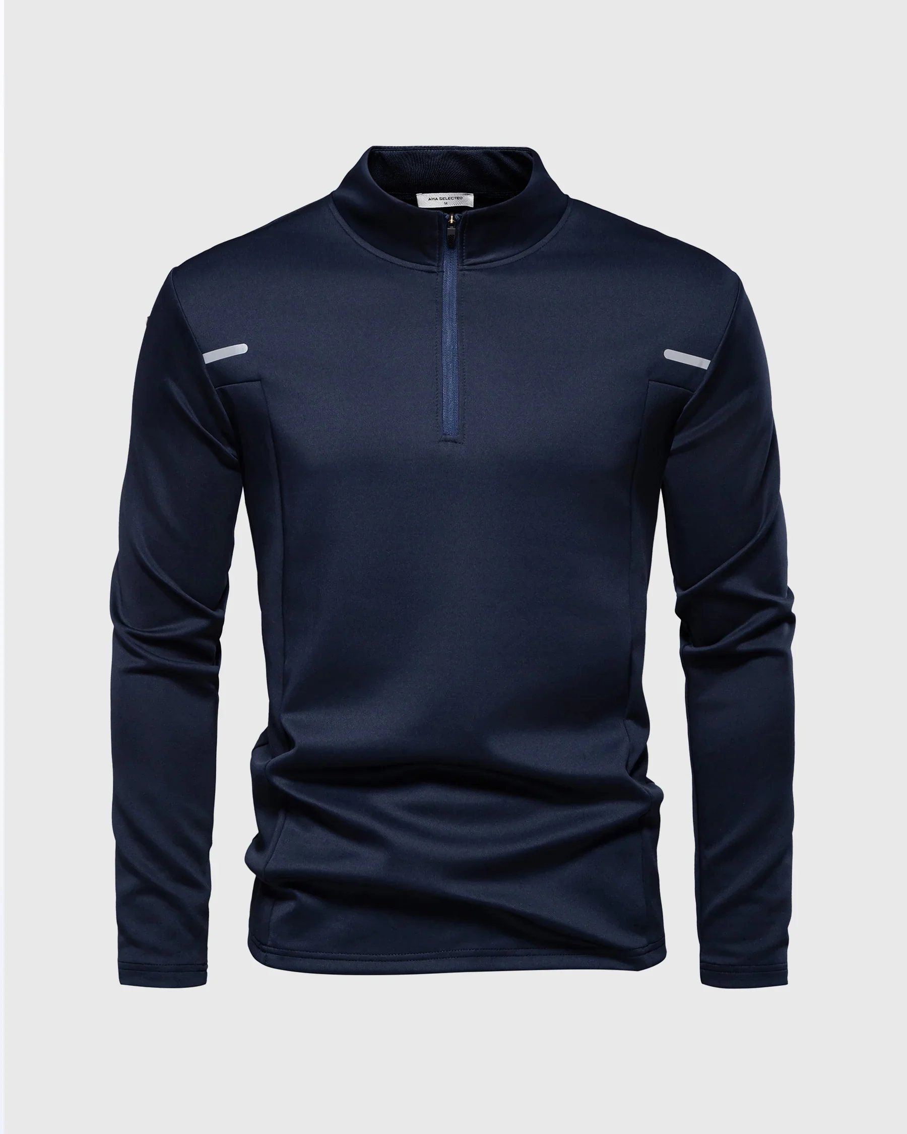 Reflective Performance Quarter-Zip Long Sleeve Shirts - Image 5