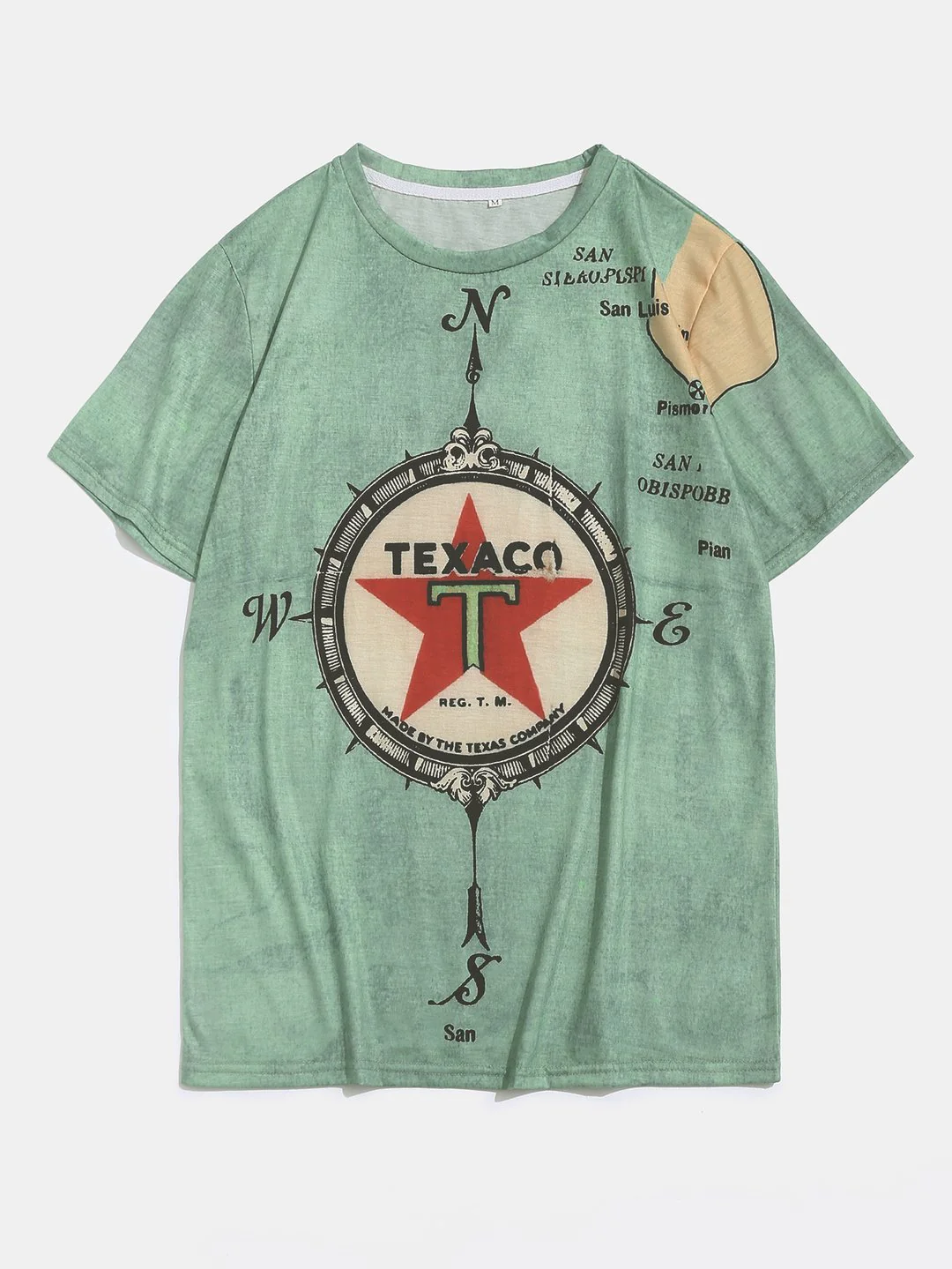 Retro Engine Oil Print T-Shirt - Image 8