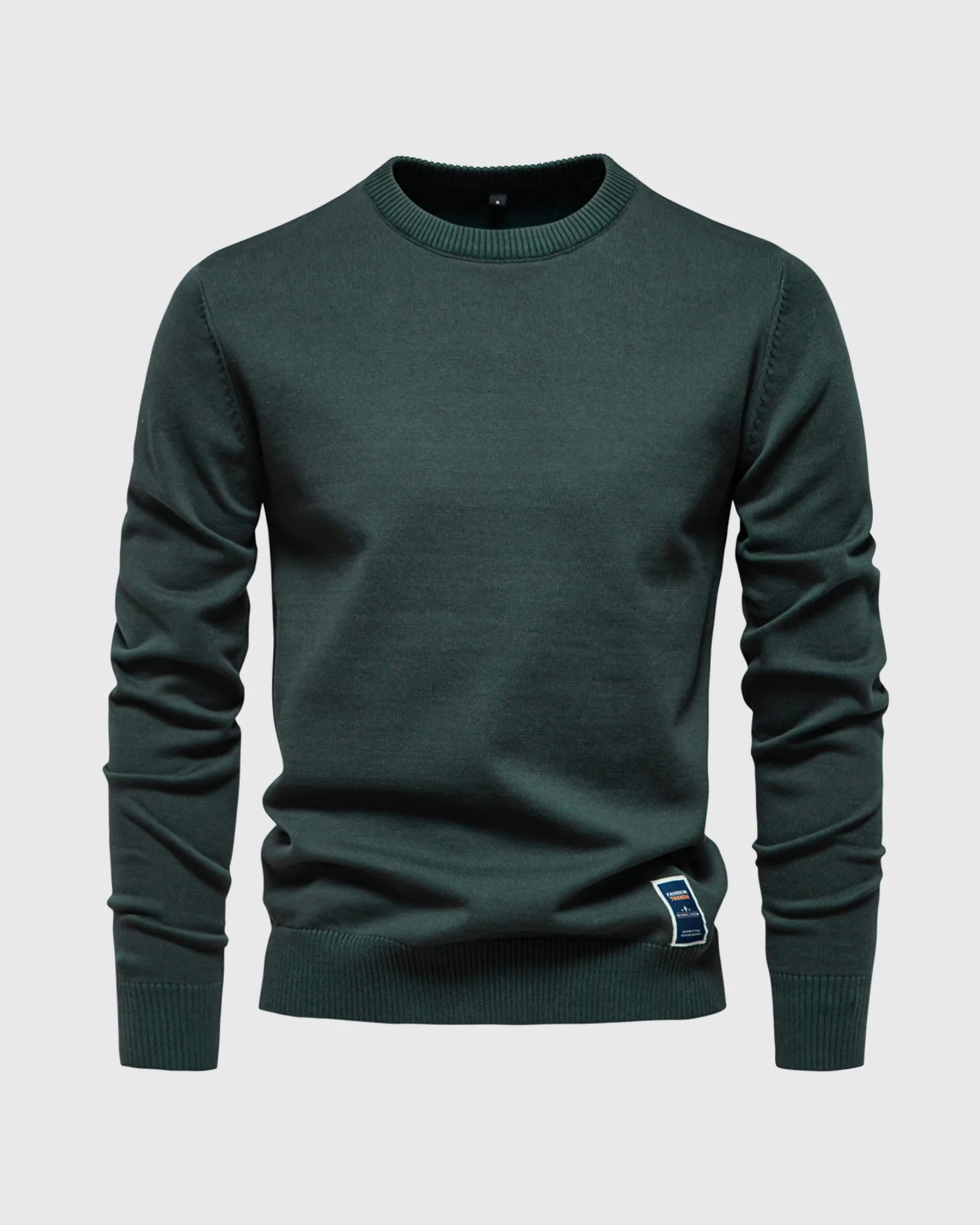 Ribbed Crew Neck Sweater New - Image 11