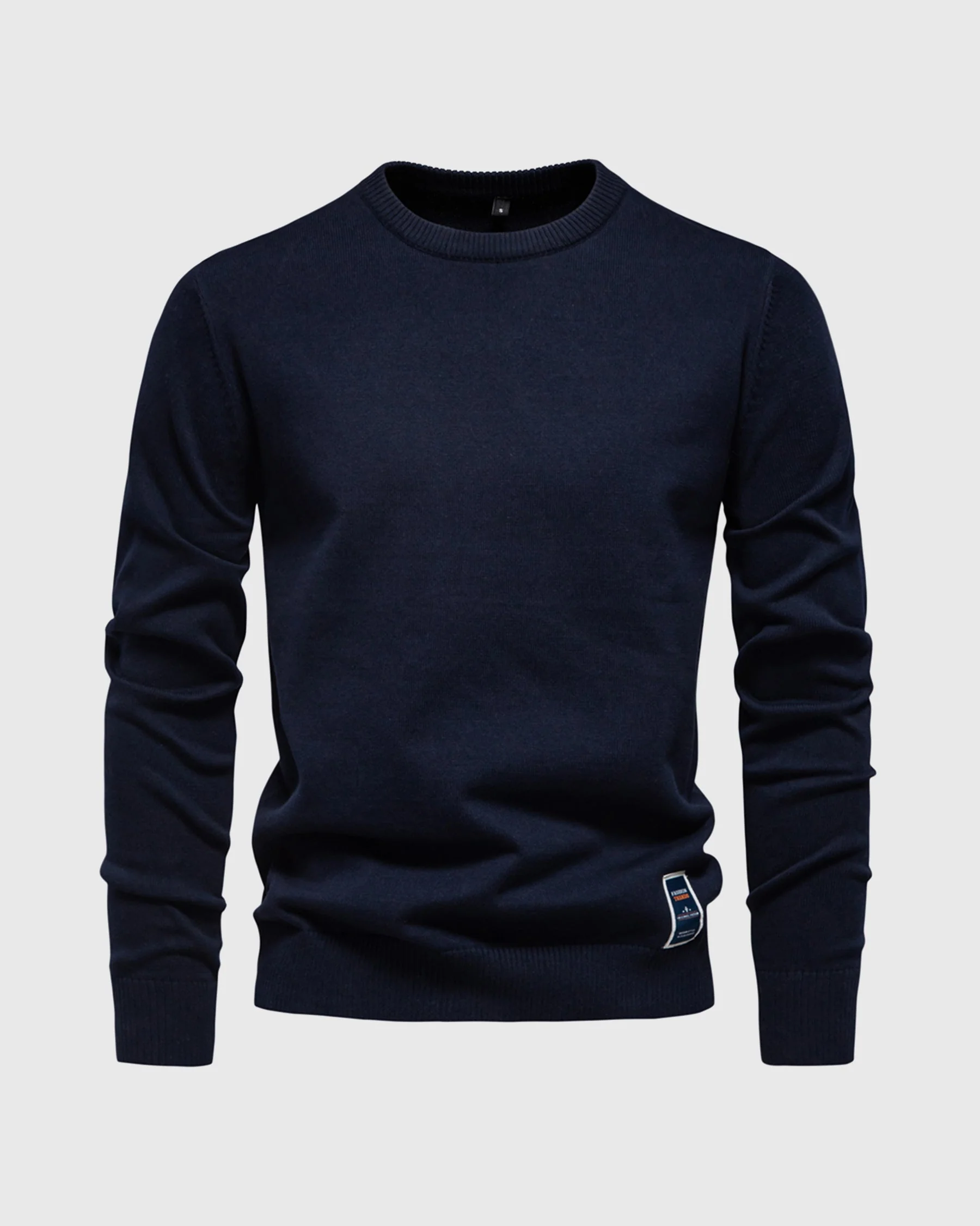 Ribbed Crew Neck Sweater New - Image 36