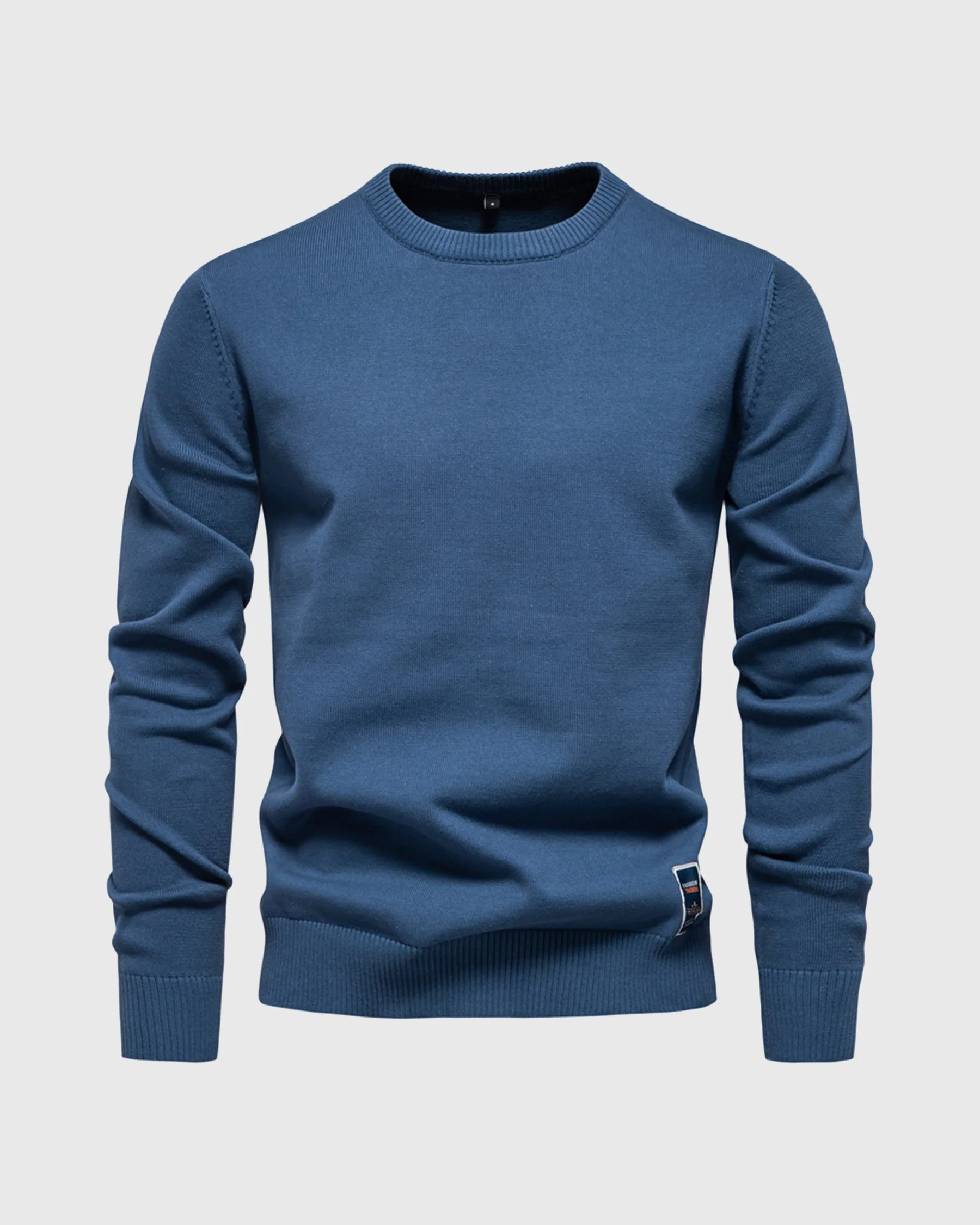Ribbed Crew Neck Sweater New - Image 4