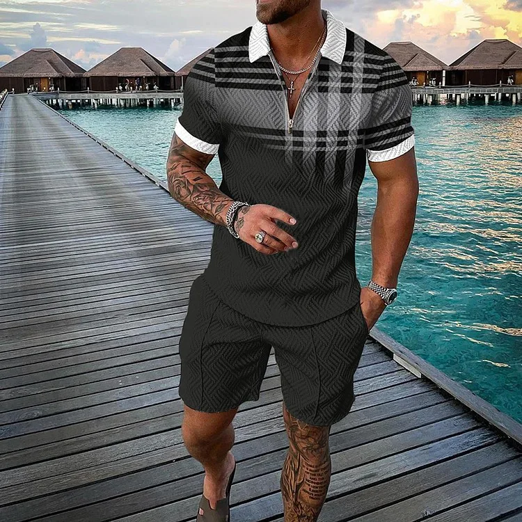 Sargon Polo Shirt And Shorts Co-Ord