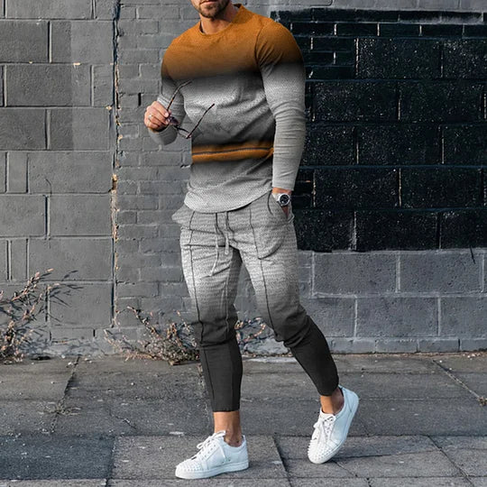 Long Sleeve Casual Two-piece Set