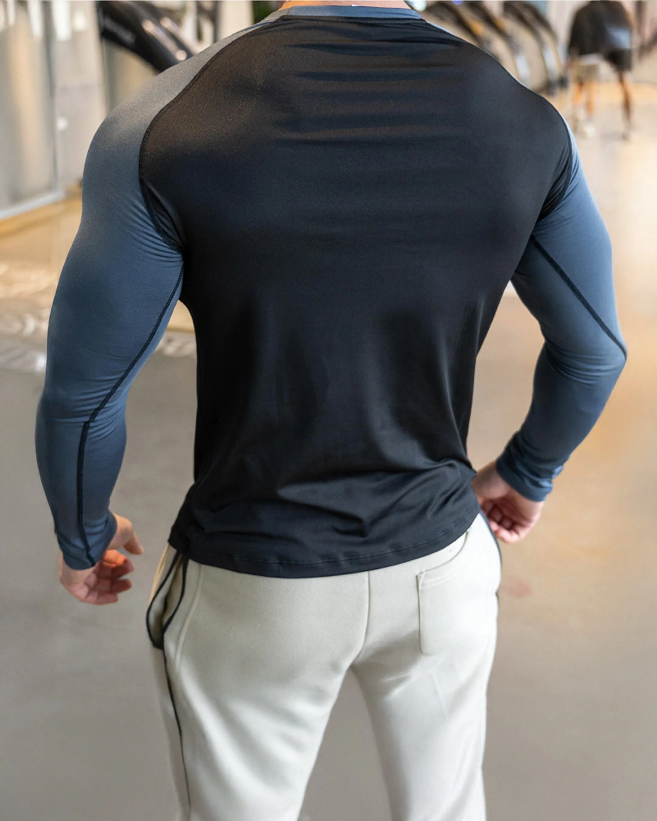Shoulder Cut Pullover Long Sleeve Shirt - Image 19