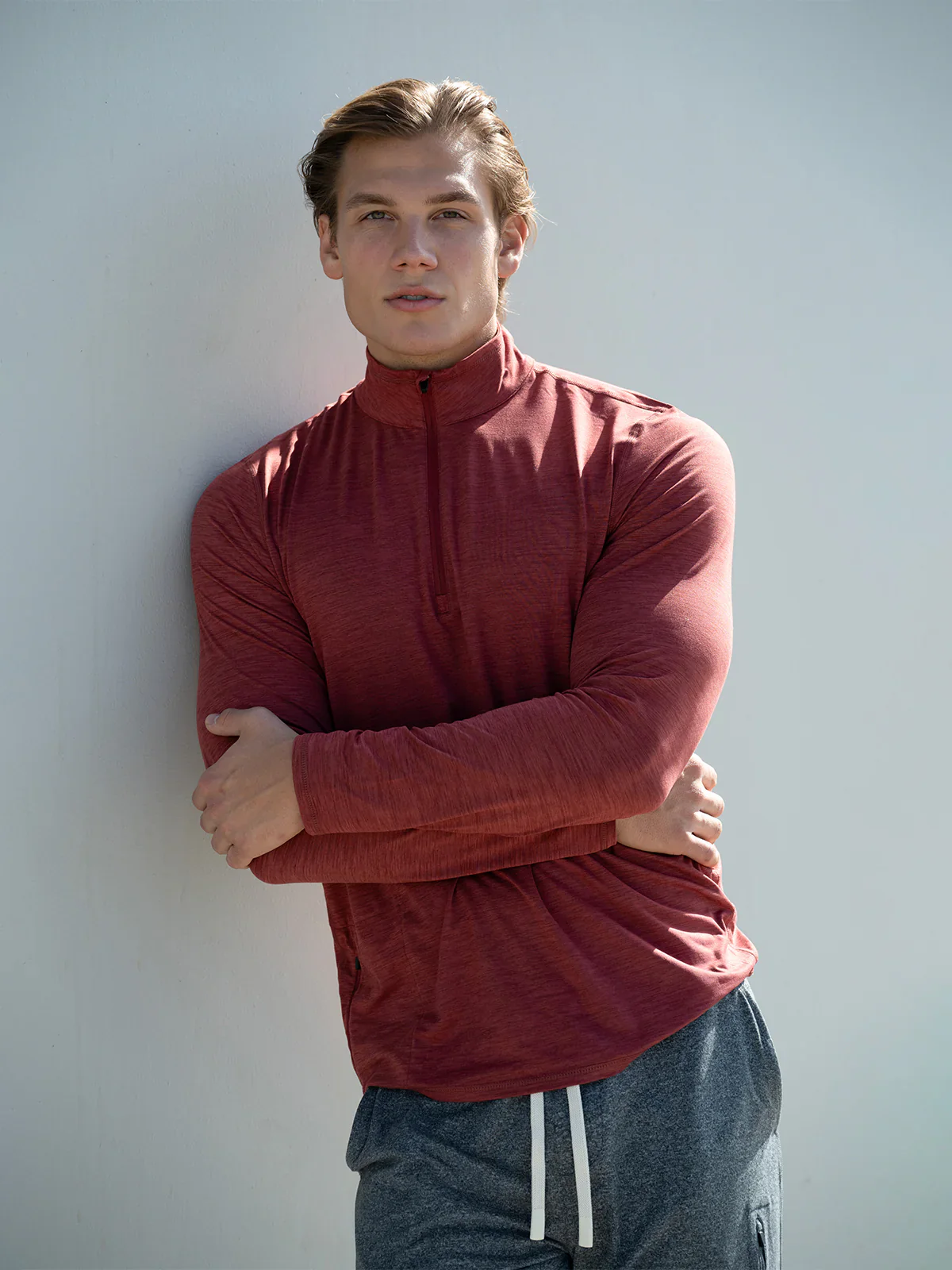 Softest Performance Tech Half Zip With Side Pocket - Image 2