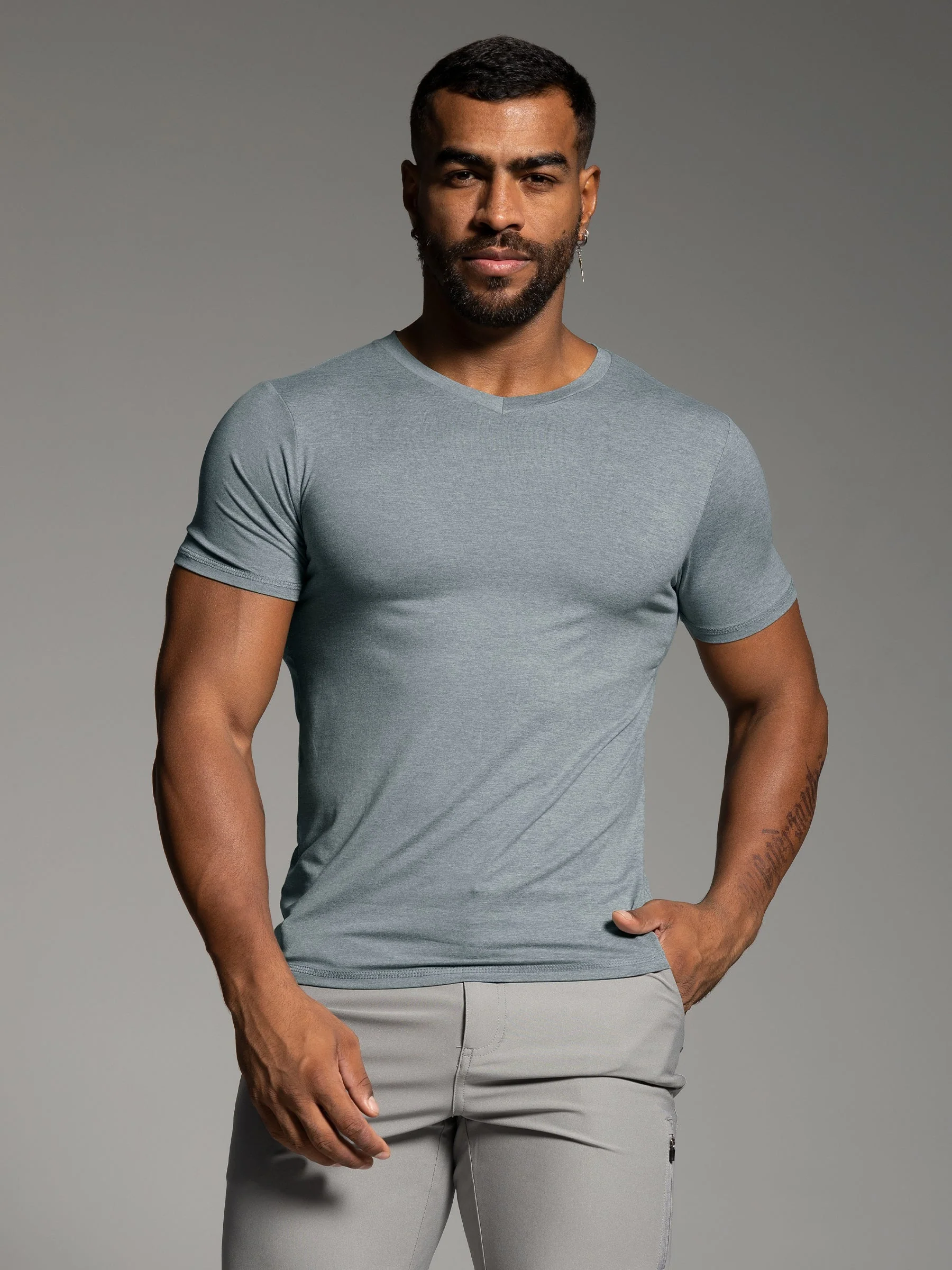 Softest Performance V-neck Tee New - Image 22
