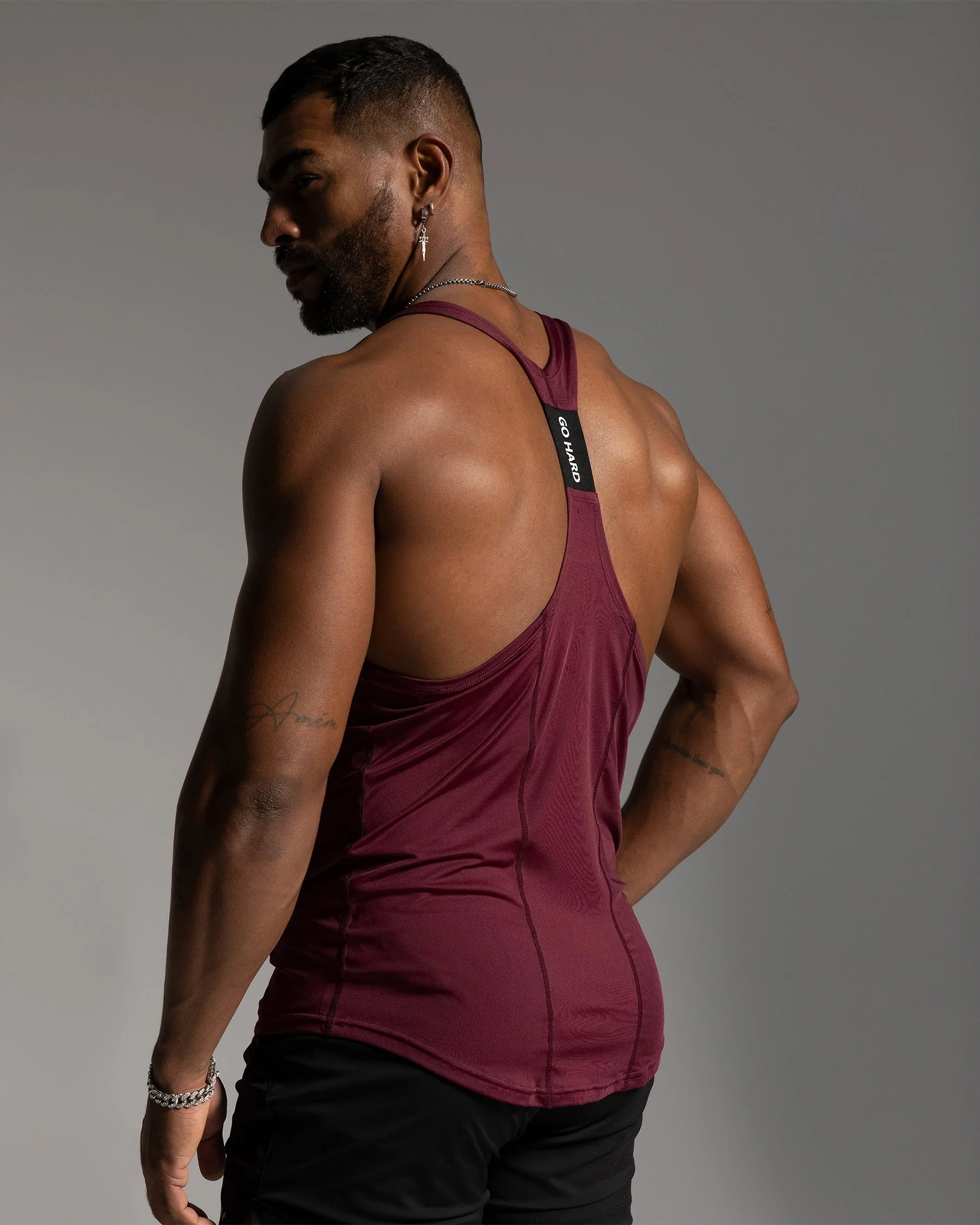 Stay Cool 2.0 Go Hard Gym Stringer Vest Quick Dry - Image 11