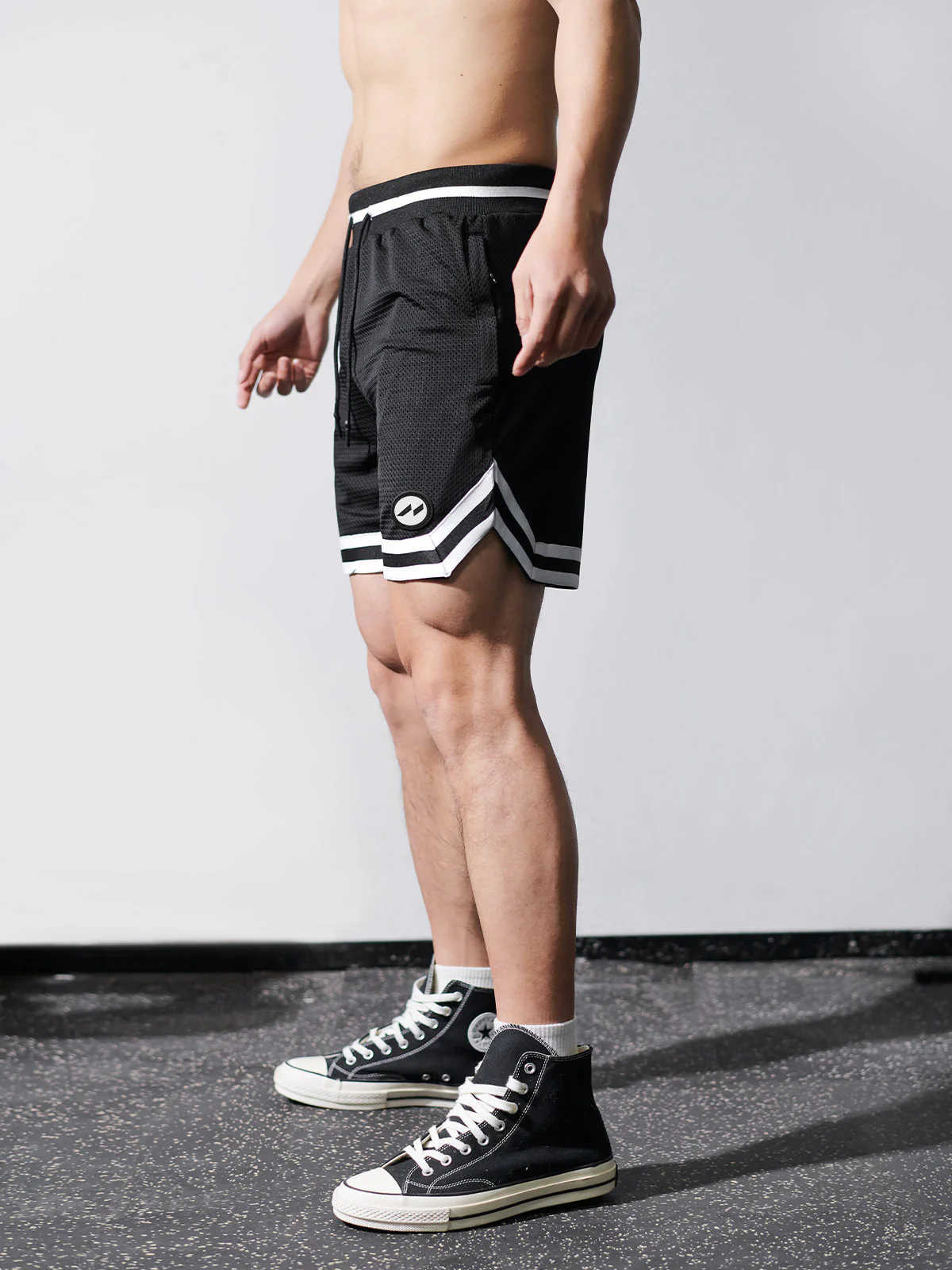 Gym To Street Mesh 6" Short-Skull Print - Image 38