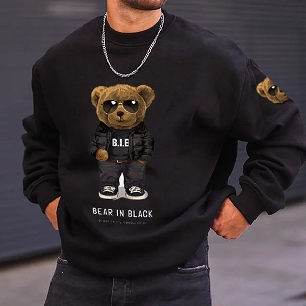 Teddy Bear Casual Sweatshirt