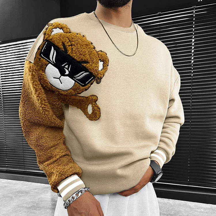 Teddy Bear Oversized  Sweatshirt - Image 5