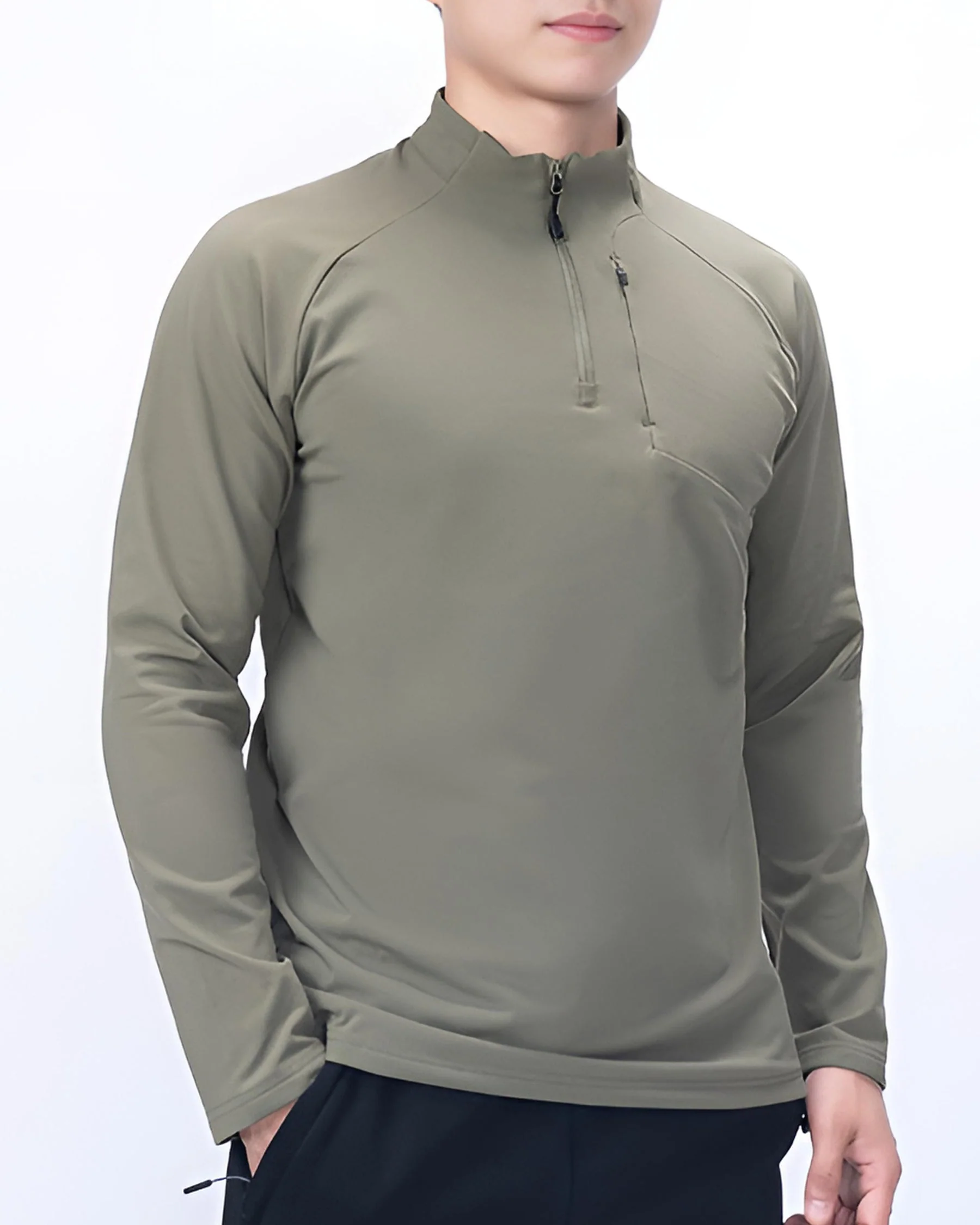 Terrain Trek Long Sleeve Lightweight Fleece Shirt Gym&Outdoor - Image 10